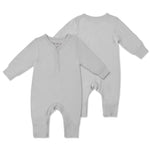 Load image into Gallery viewer, Baby&#39;s Soft V-neck Organic Bamboo Romper
