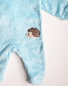 Hedgehog Cosplay Fleece Romper For Babies