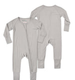 Load image into Gallery viewer, Baby&#39;s Bamboo Long Sleeves Jumpsuit With Two-ways Zipper
