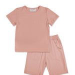 Load image into Gallery viewer, Kids&#39; Short Sleeves Bamboo Pajamas Set
