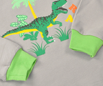 Load image into Gallery viewer, Toddler Boys&#39; Cotton Jersey Pajamas - Dinosaur graphic
