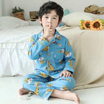 Load image into Gallery viewer, Toddler Boys&#39; Cotton Knit Classic Pajamas
