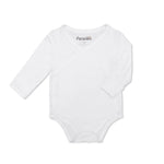 Load image into Gallery viewer, Baby&#39;s Organic Bamboo Long Sleeve Crossover Bodysuit
