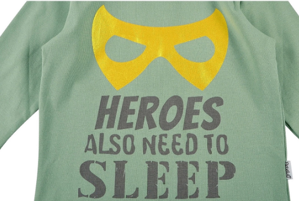Toddler Boys' Cotton Jersey Pajamas - Superhero graphic