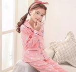 Load image into Gallery viewer, Toddler Girls&#39; Cotton Knit Classic Pajamas

