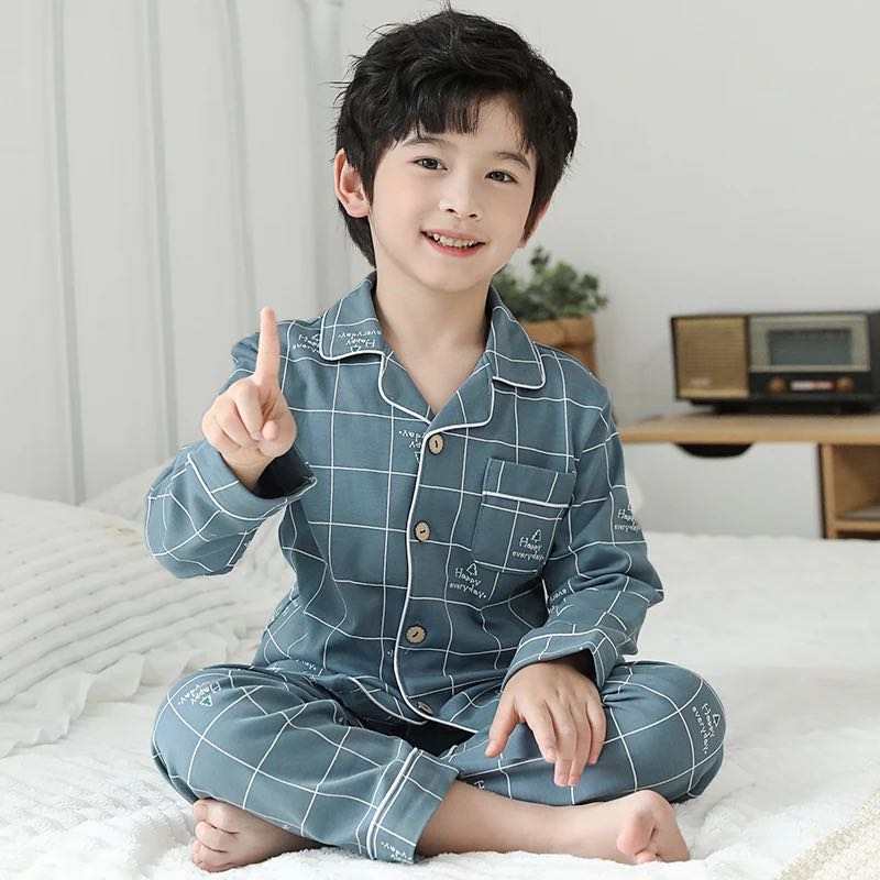 Toddler Boys' Cotton Knit Classic Pajamas
