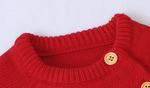 Load image into Gallery viewer, Rudolph Knit Romper
