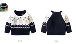 Load image into Gallery viewer, Cute Rudolph Knit Sweater For Babies
