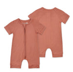 Load image into Gallery viewer, Baby&#39;s Short Sleeves Bamboo Rompers
