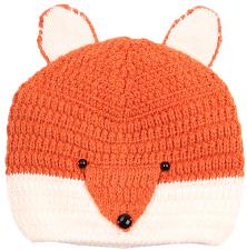 Baby's cute foxy knit hat