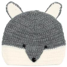 Baby's cute foxy knit hat