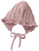 Load image into Gallery viewer, Baby&#39;s classic knit hat with tie
