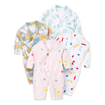 Load image into Gallery viewer, Baby&#39;s Cotton Kimono Rompers
